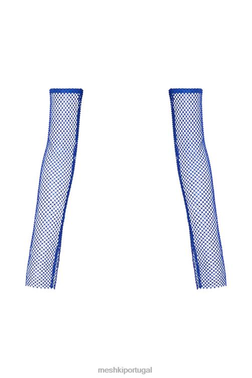 Meshki luvas de malha tara diamante BLLT1691 acessórios azul persa