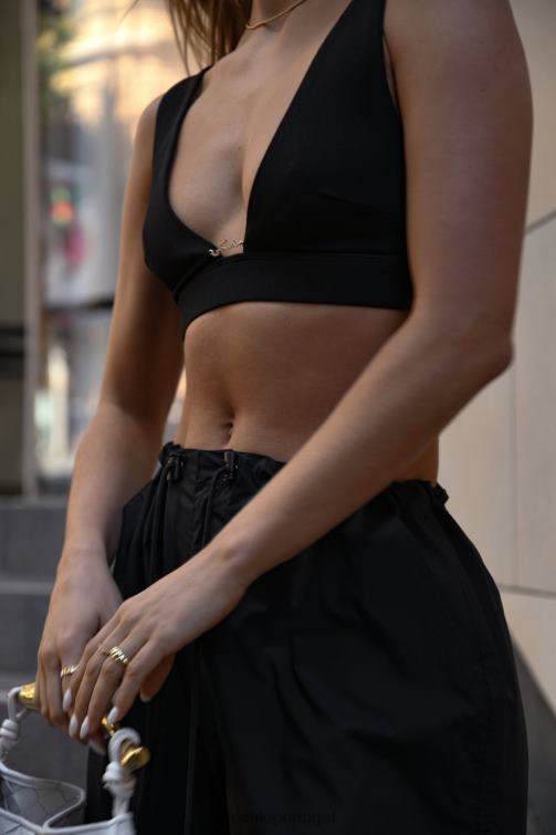 Meshki bralette arla hardware BLLT1118 roupas preto