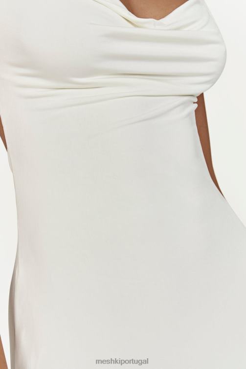 Meshki vestido maxi darcy com capuz e costas baixas BLLT576 roupas osso