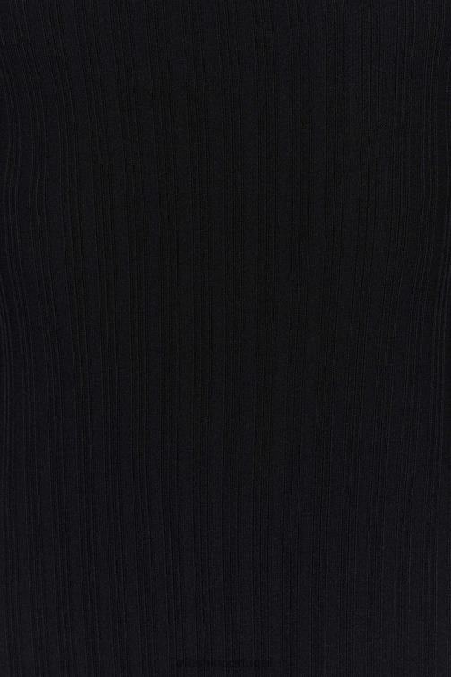 Meshki vestido maxi de malha sem alças imani BLLT645 roupas preto