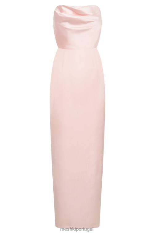 Meshki vestido maxi tomara que caia alanis BLLT318 roupas rosa de cristal