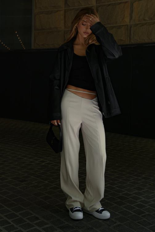 Meshki calça bahar cintura média com alça larga BLLT1588 roupas trigo