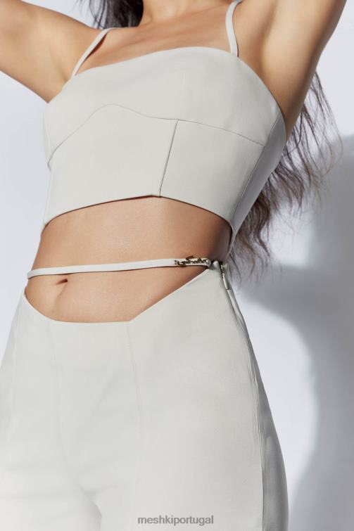 Meshki calça bahar cintura média com alça larga BLLT1588 roupas trigo