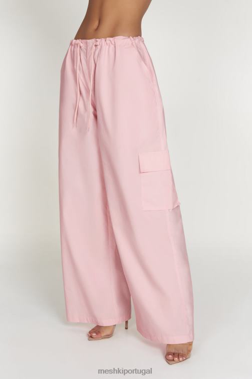 Meshki calça pára-quedas amara BLLT1580 roupas bebê Rosa
