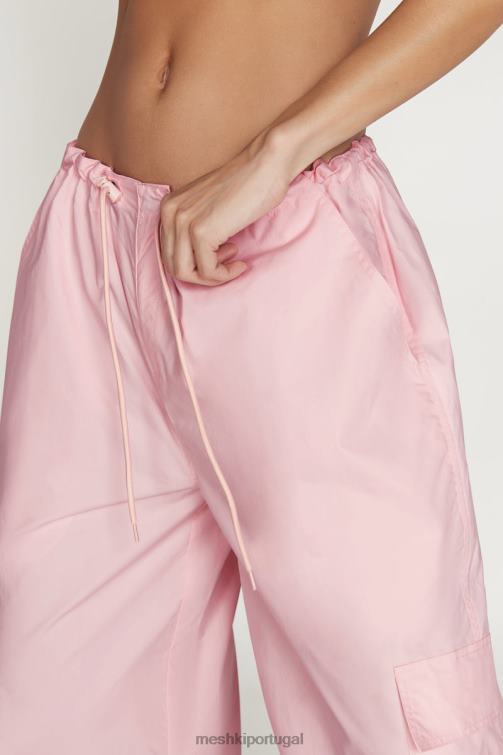 Meshki calça pára-quedas amara BLLT1580 roupas bebê Rosa