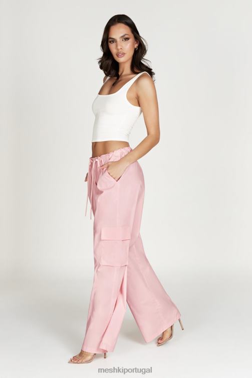 Meshki calça pára-quedas amara BLLT1580 roupas bebê Rosa