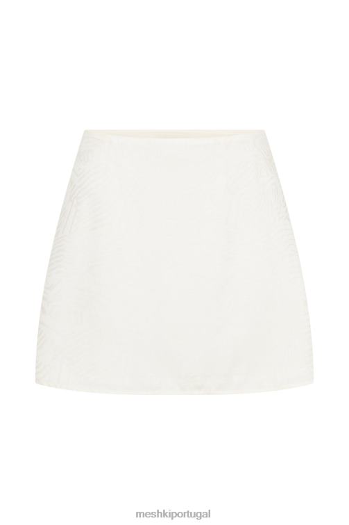 Meshki Annalize mini saia de cetim linha a BLLT1545 roupas osso
