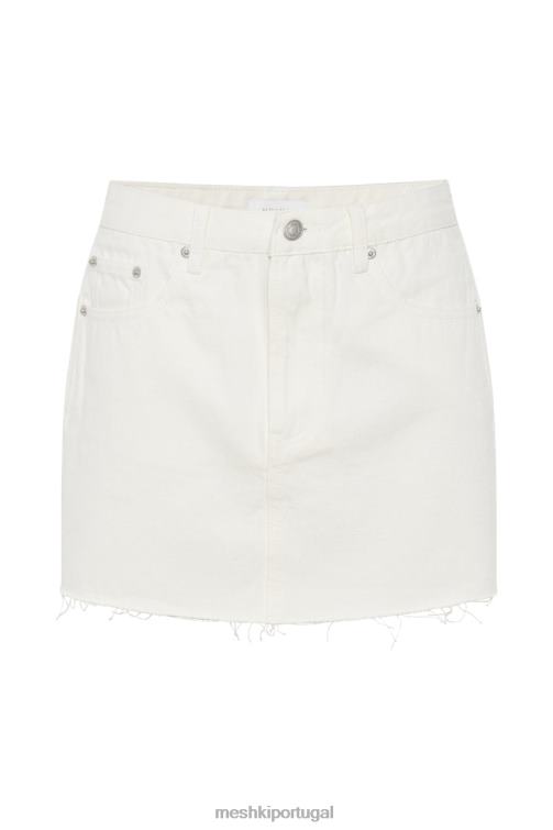 Meshki minissaia jeans lennon cintura média BLLT1386 roupas cru