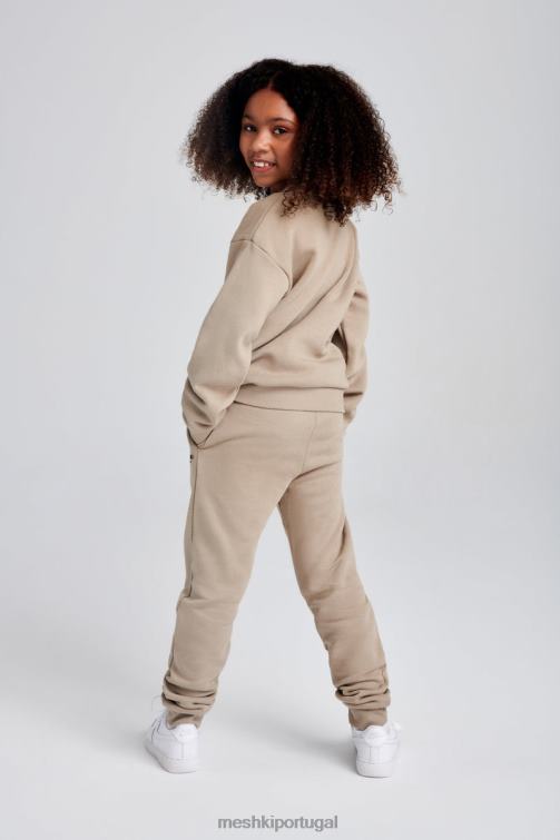 Meshki suéter gola redonda Phoenix Ku BLLT1492 roupas cimento