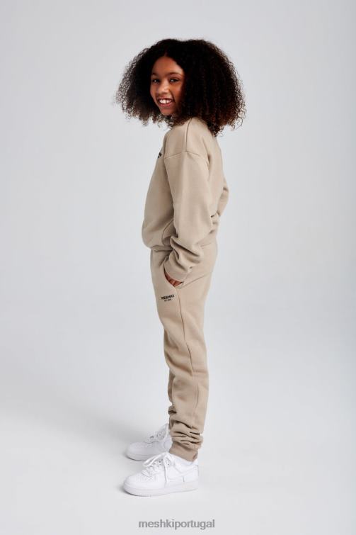 Meshki suéter gola redonda Phoenix Ku BLLT1492 roupas cimento