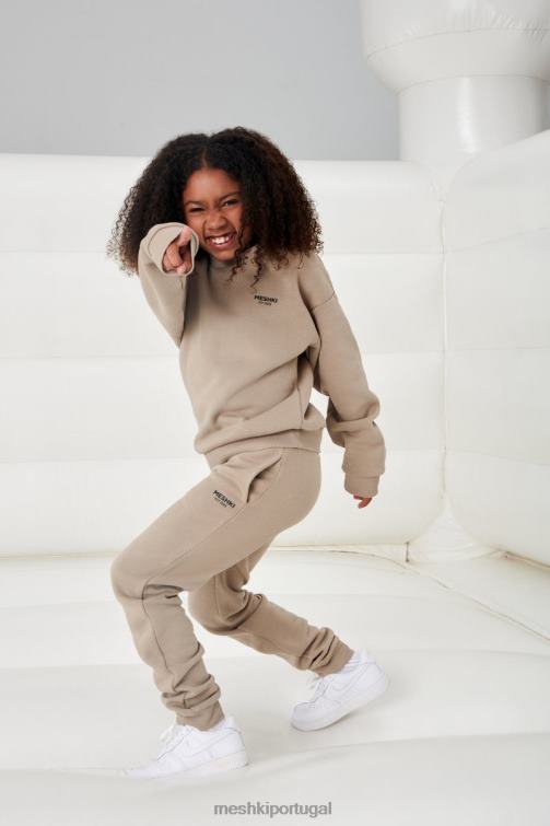 Meshki suéter gola redonda Phoenix Ku BLLT1492 roupas cimento