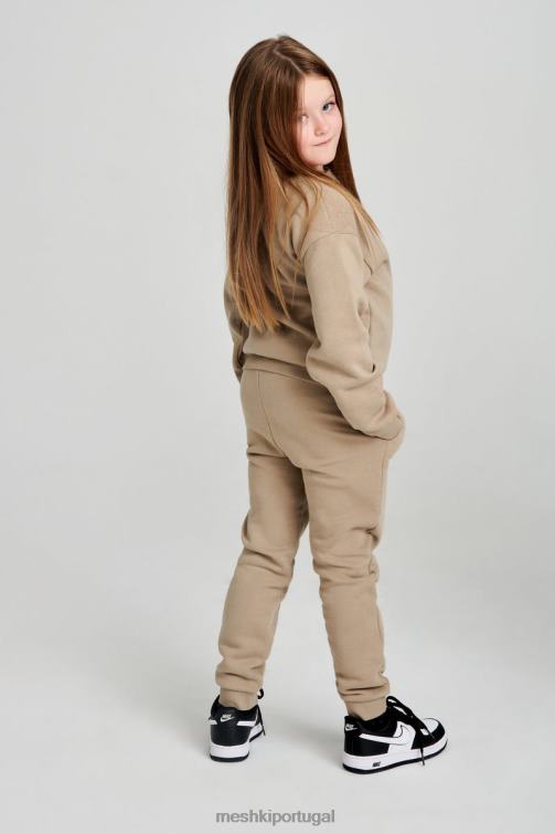 Meshki suéter gola redonda Phoenix Ku BLLT1492 roupas cimento