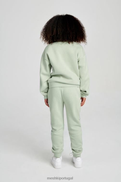 Meshki suéter gola redonda Phoenix Ku BLLT1499 roupas sábio claro